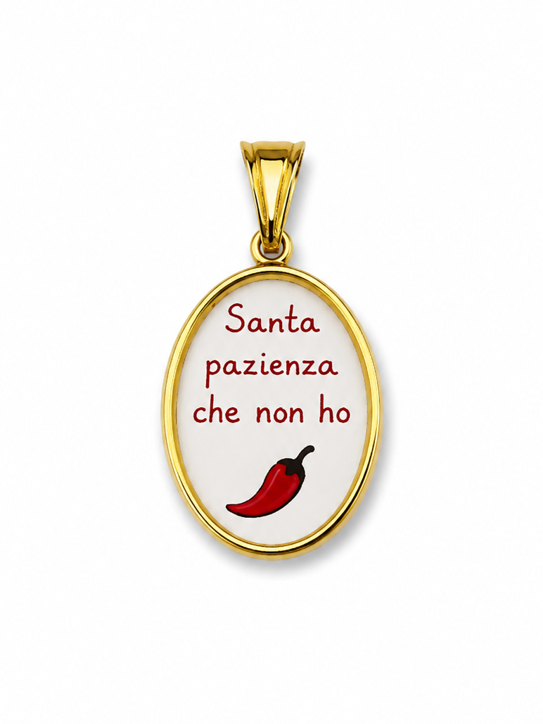 Charm Santa Pazienza