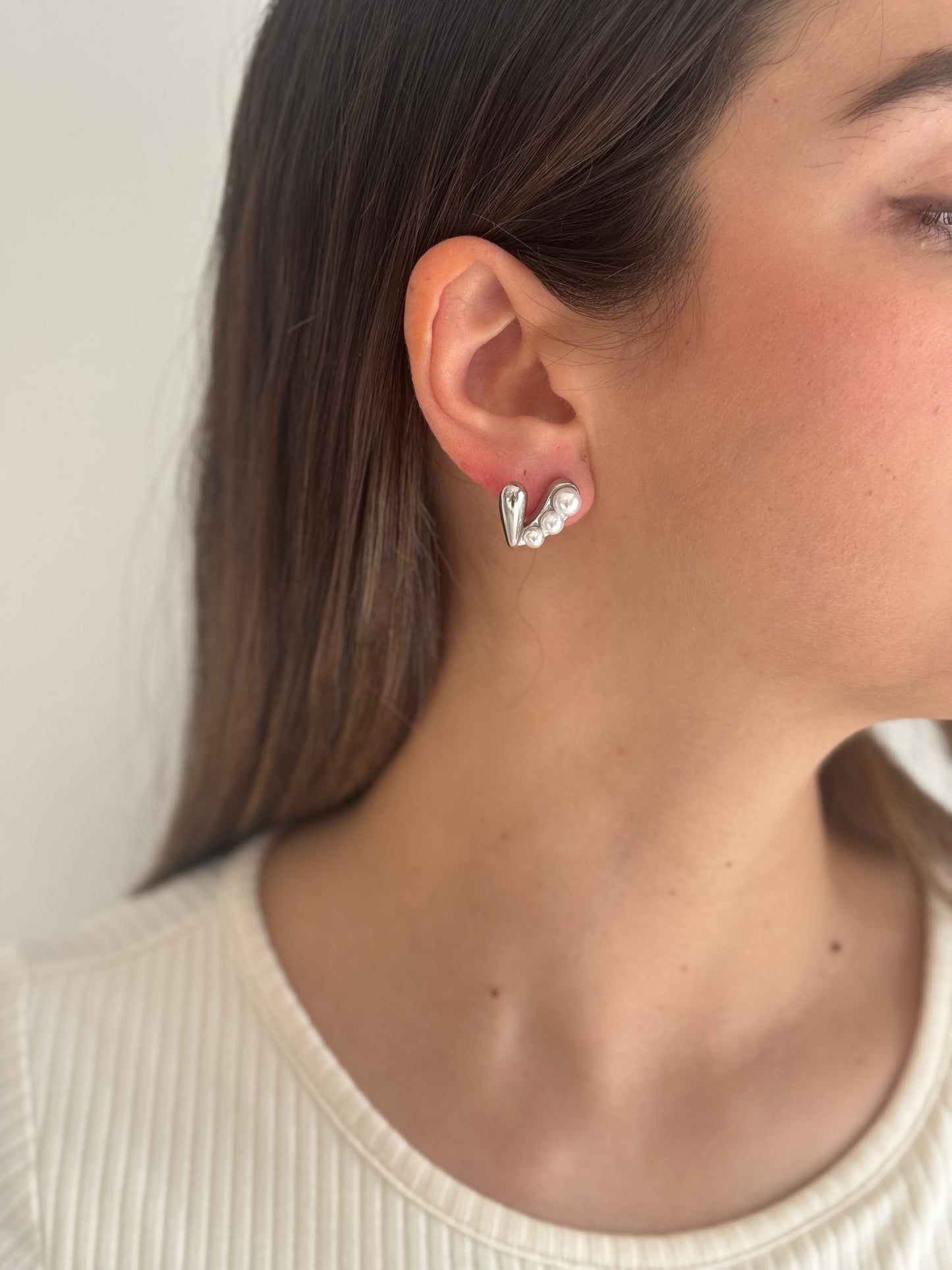 Orecchini Love&Pearls (mini)