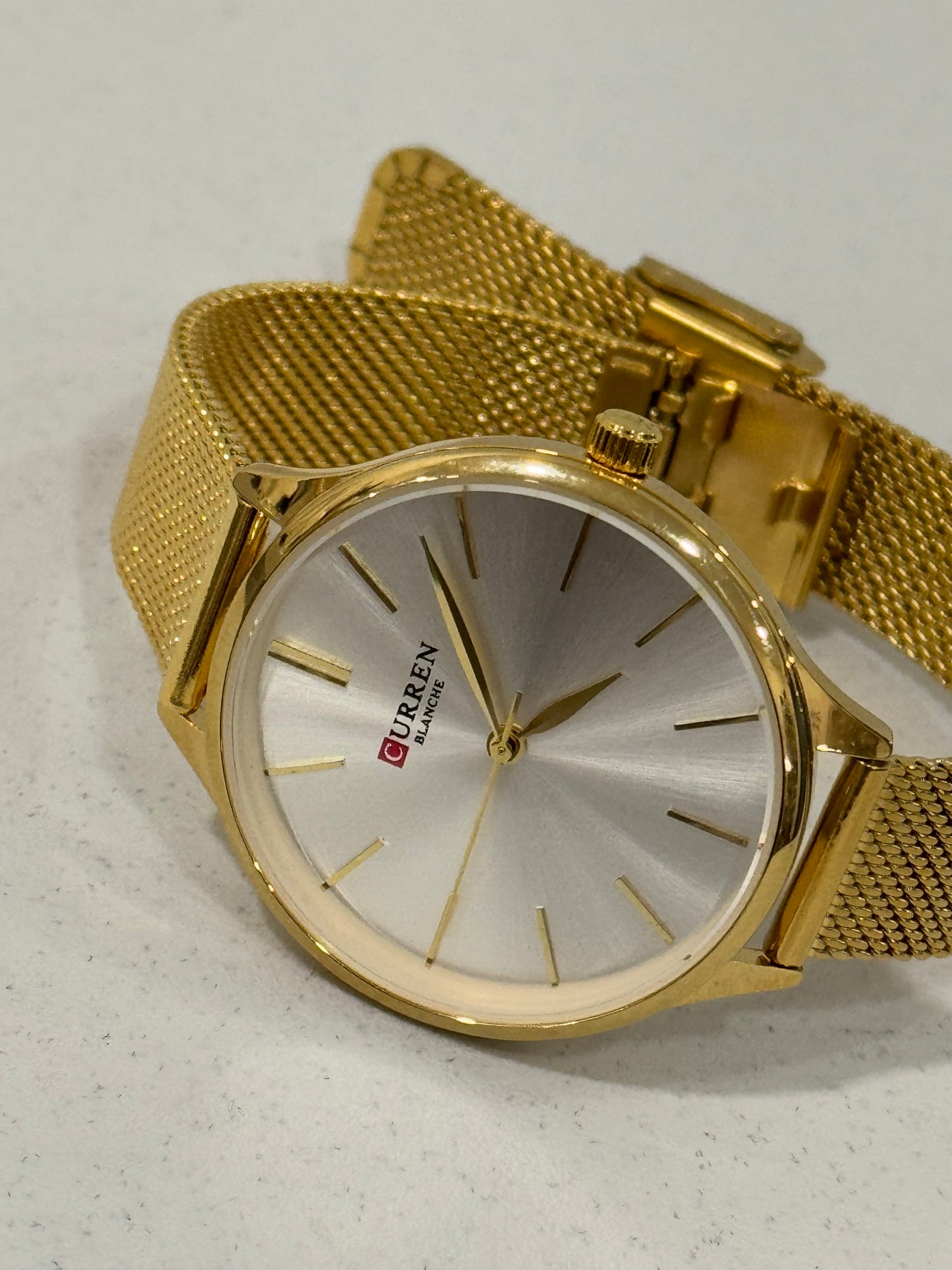 Orologio acciaio silver e gold