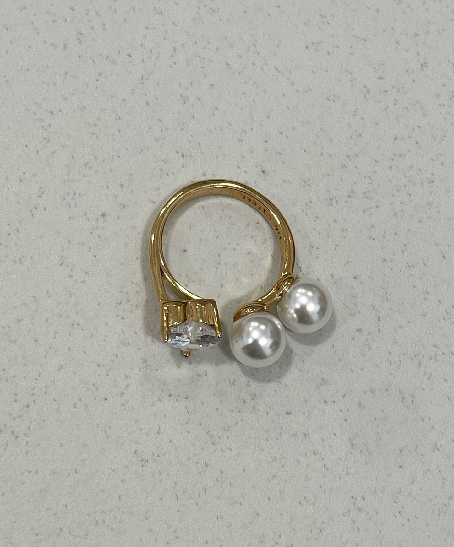 Anello cuoricino di luce