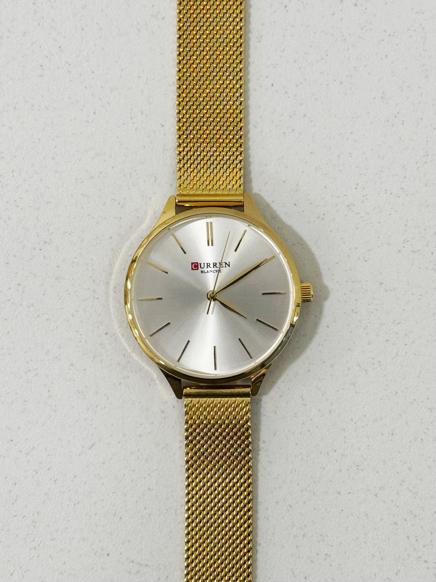 Orologio acciaio silver e gold