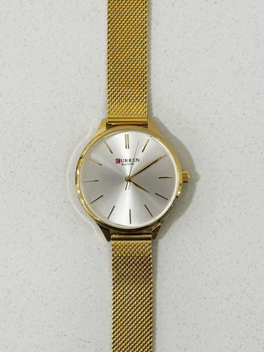 Orologio acciaio silver e gold