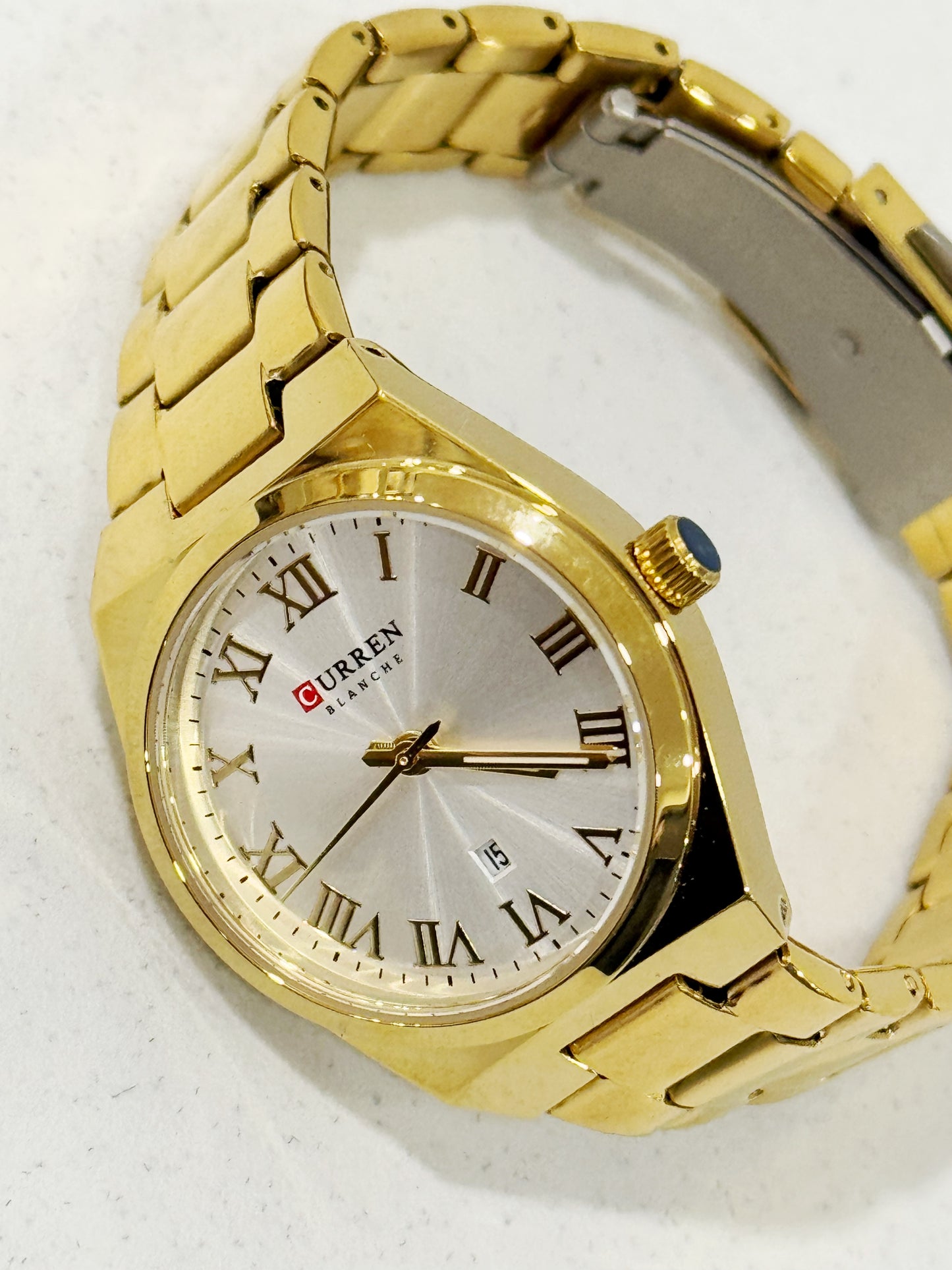 Orologio Gold white