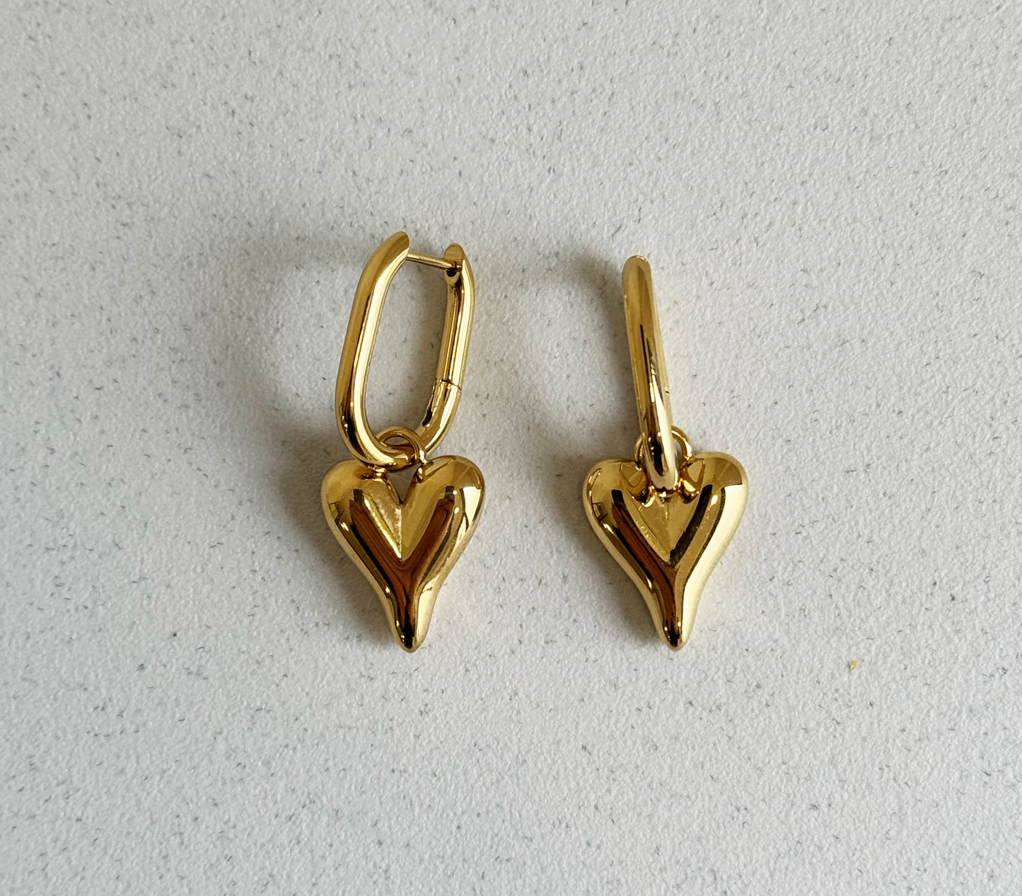 Orecchini Hoops Heart