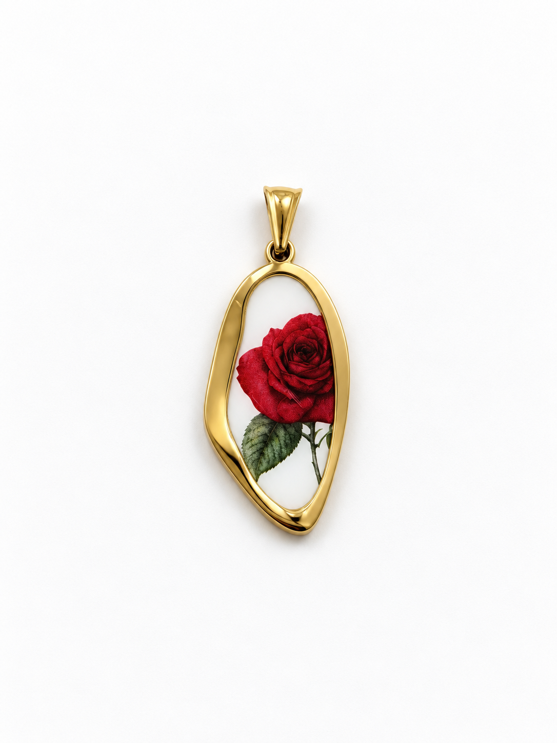 Charm Rosa a metà