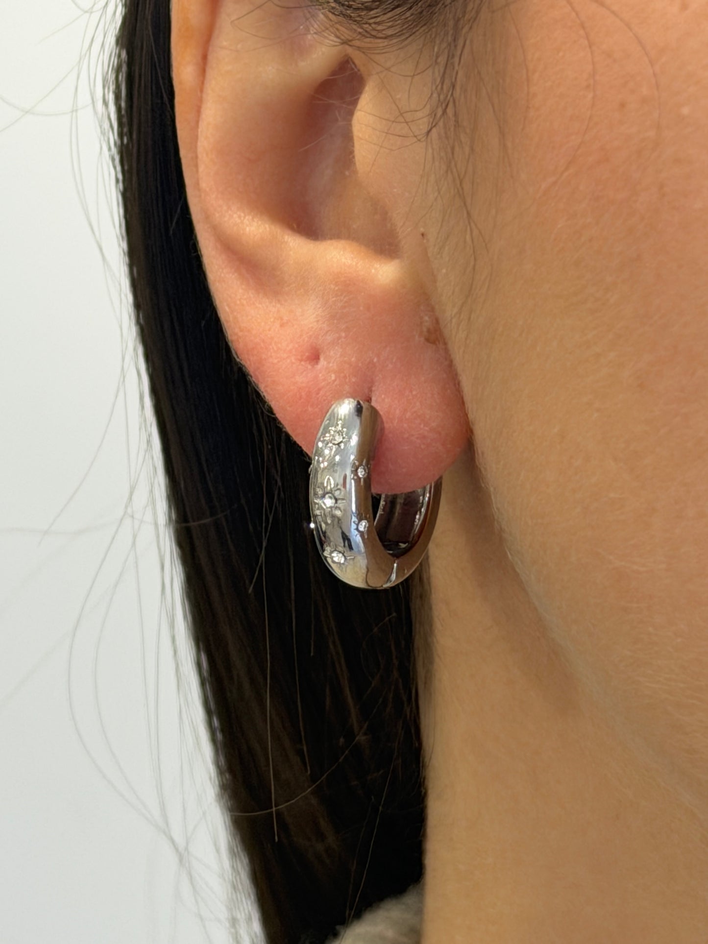 Orecchini Stardust Hoop