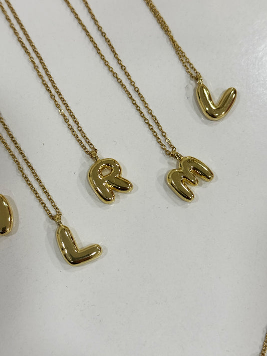 Collana Bubble lettera