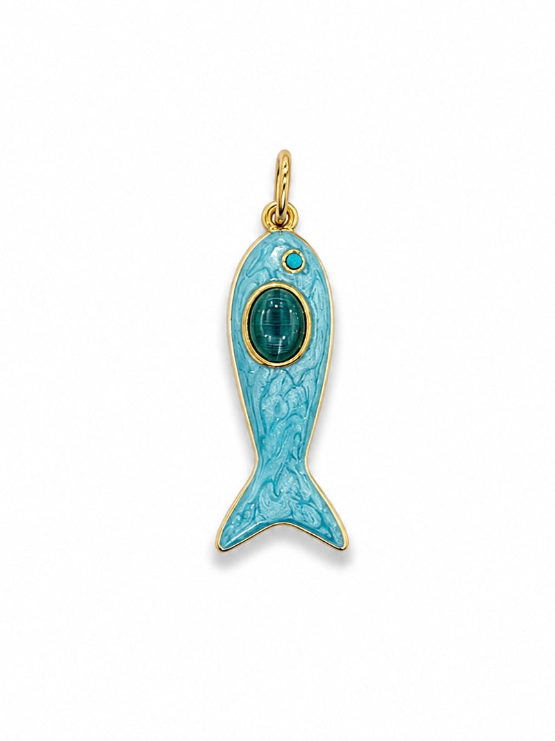 Charm pesciolino azzurro