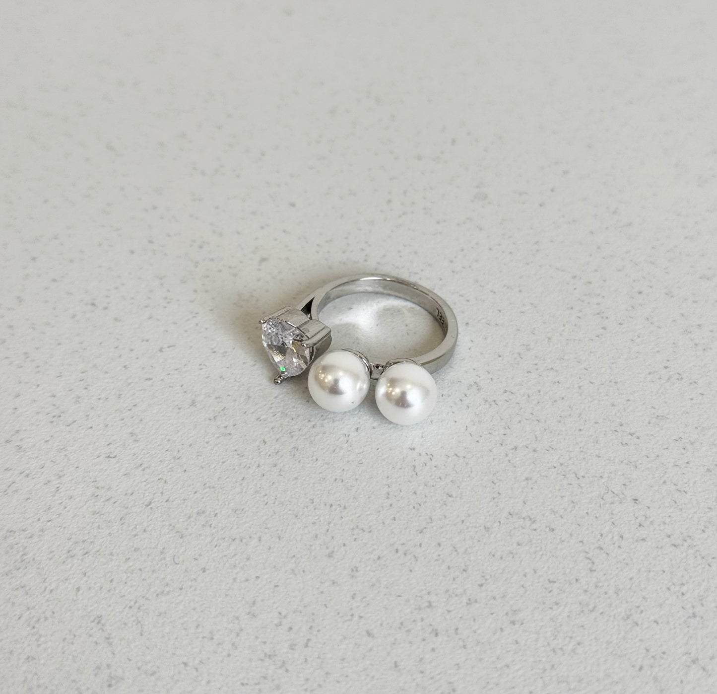 Anello cuoricino di luce