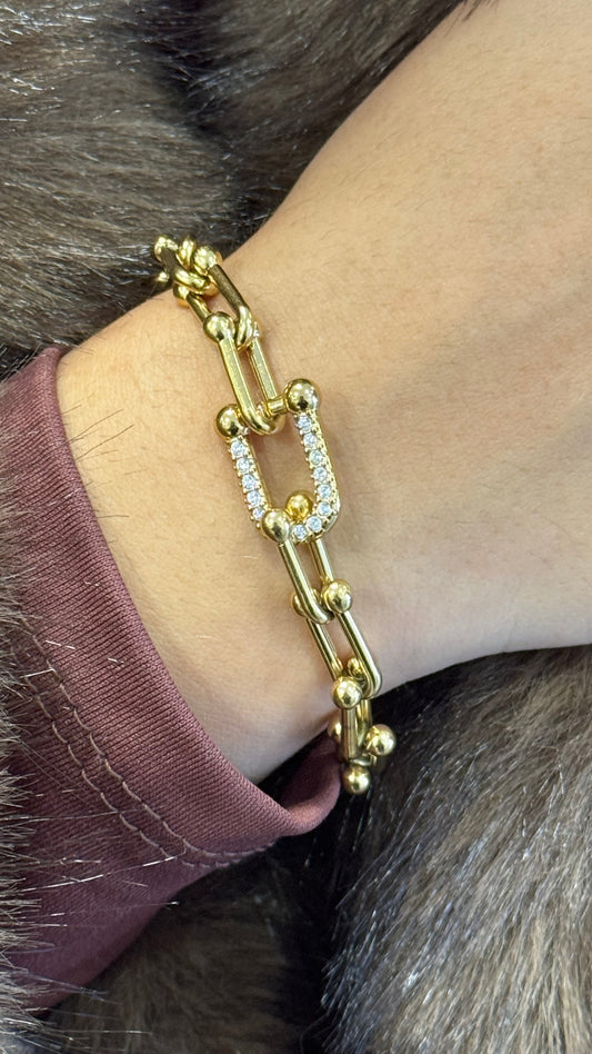 Bracciale catena legami