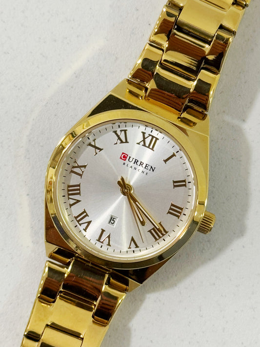 Orologio Gold white