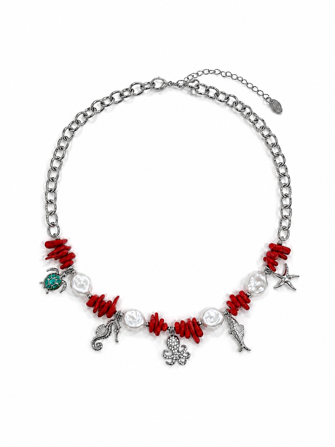 Collana Frutti Corallo