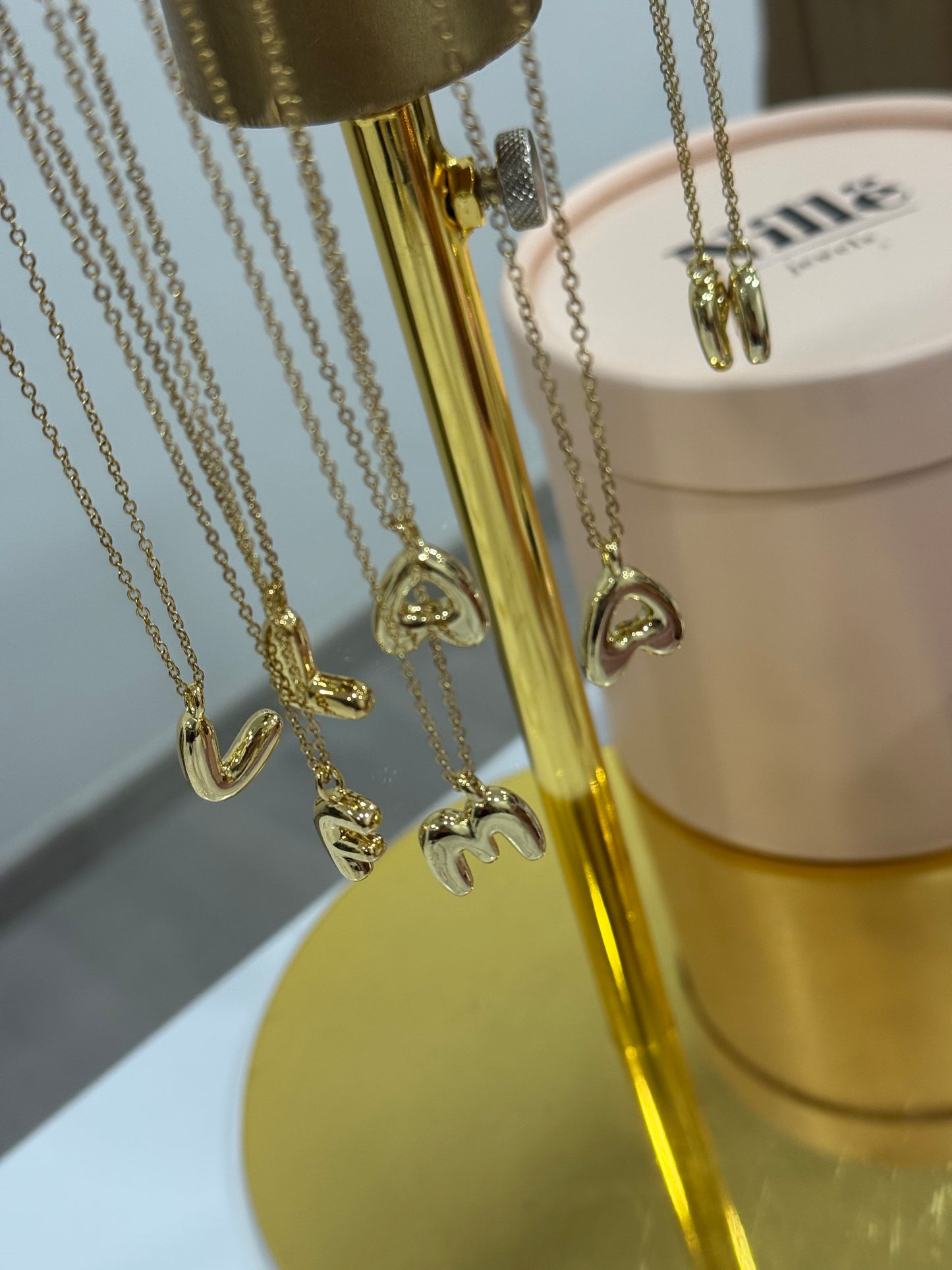 Collana Bubble lettera