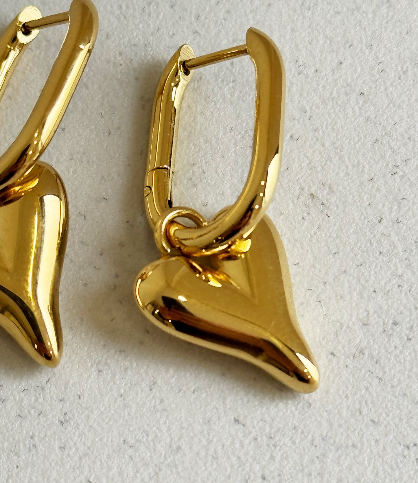 Orecchini Hoops Heart