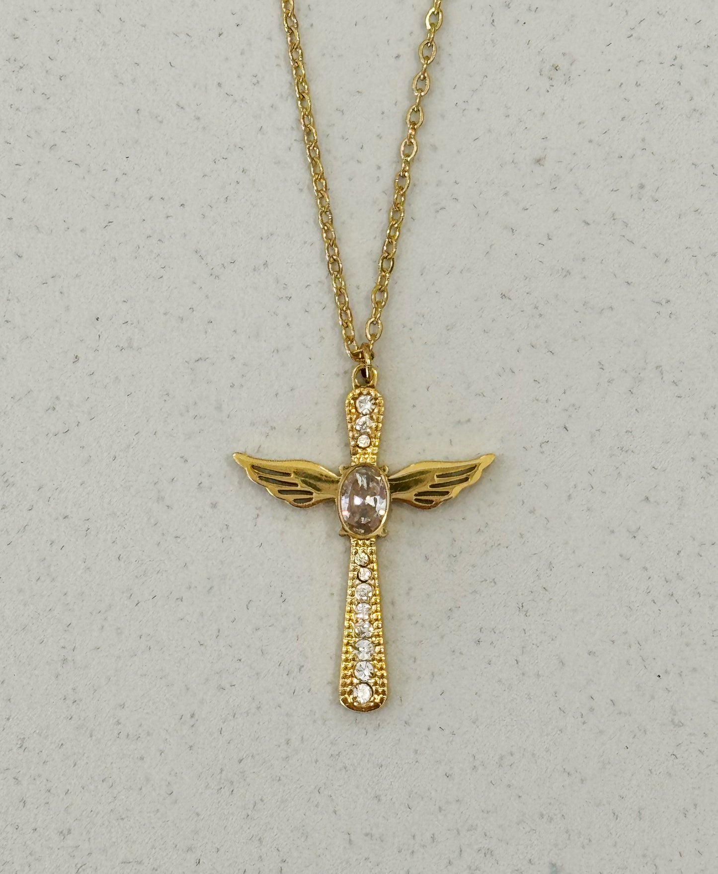 Collana Ali in Croce