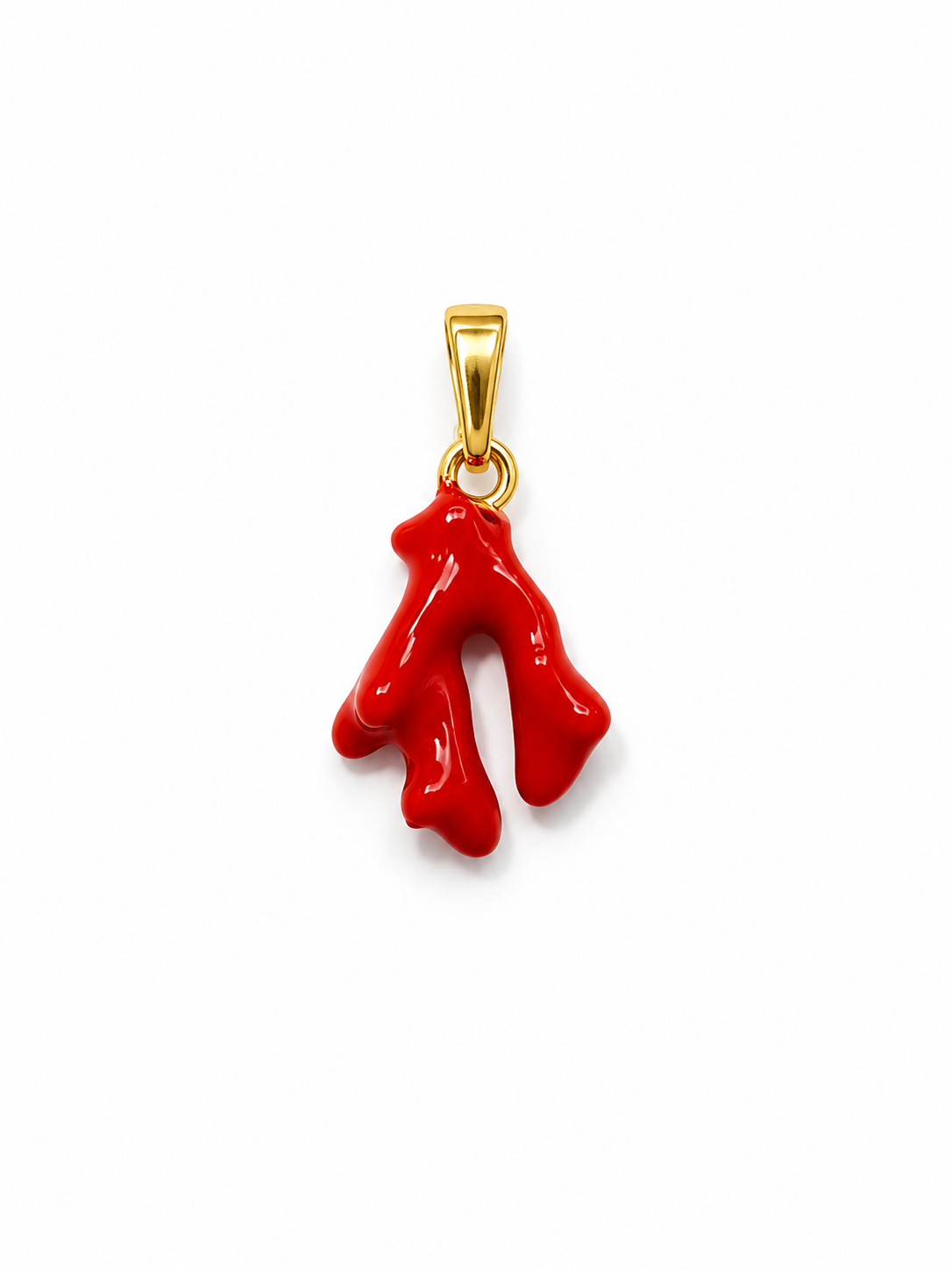 Charm Corallino Rosso