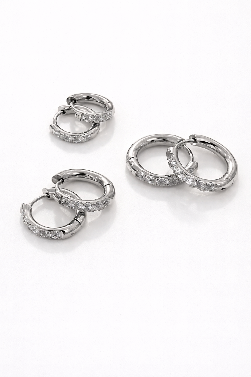 Orecchini set Shine Hoop