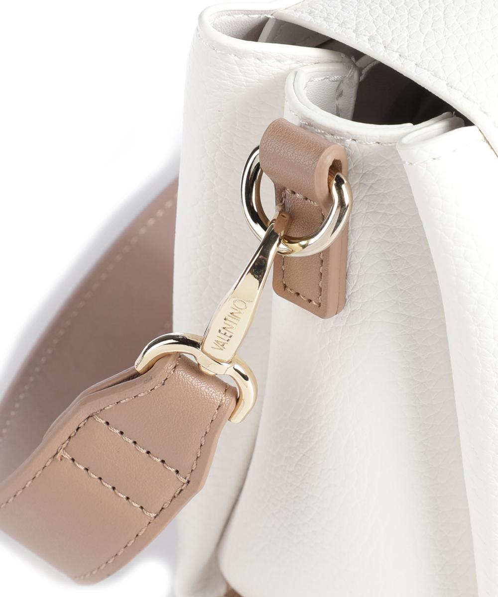 Borsa Alexia Valentino bianco cuoio con pattina
