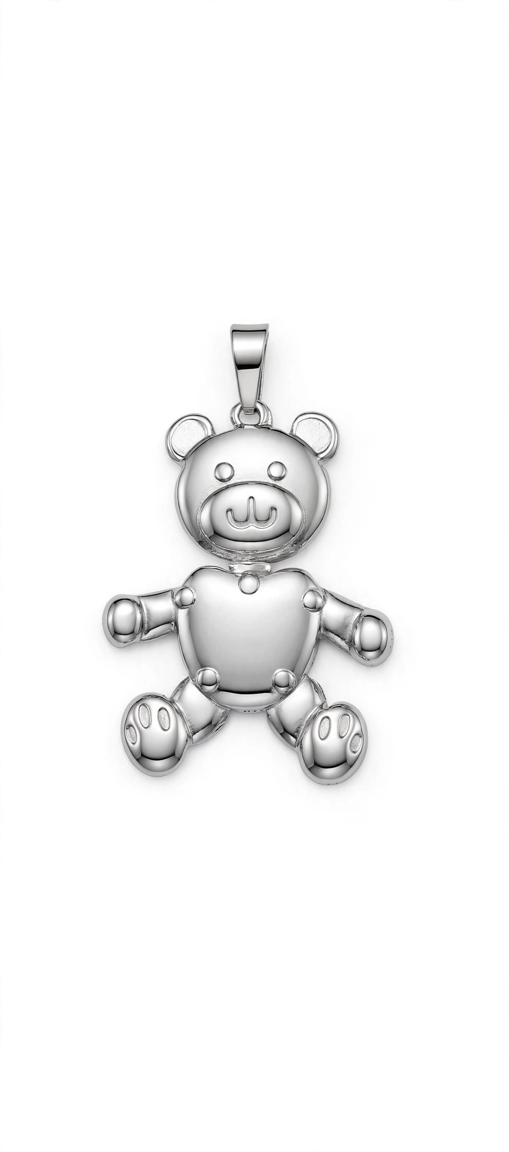 Orso silver acciaio inox h 3 l 1.5