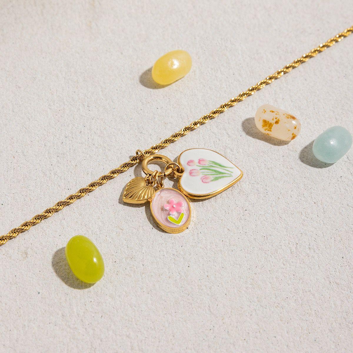Collana 3FlowersLove
