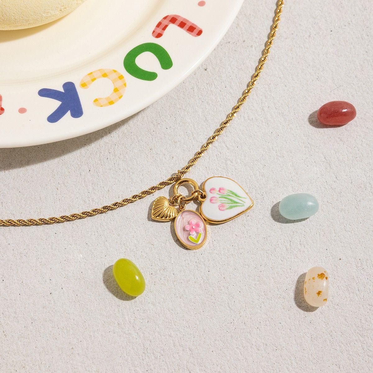 Collana 3FlowersLove