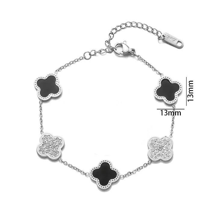 Bracciale Fiore Point Lux silver