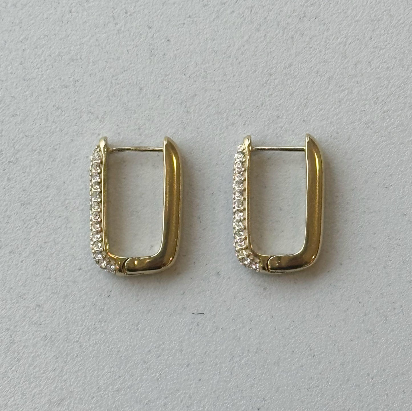 Orecchini Hoop Square Lux