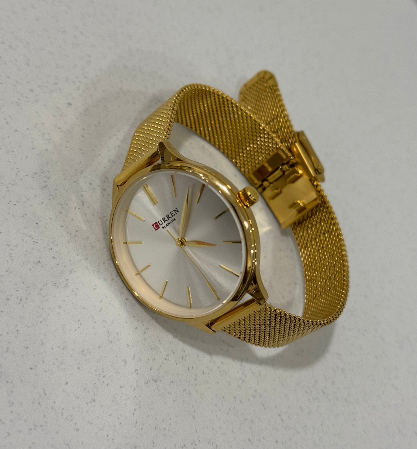 Orologio acciaio silver e gold