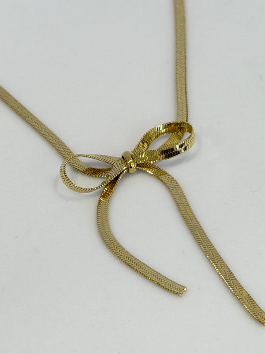 Collana Fiocco Snake