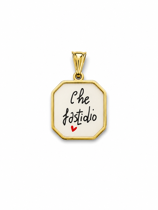 charm che fastidio acciaio inox