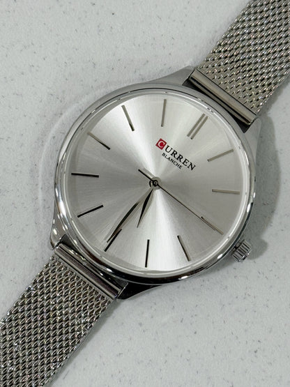 Orologio acciaio silver e gold