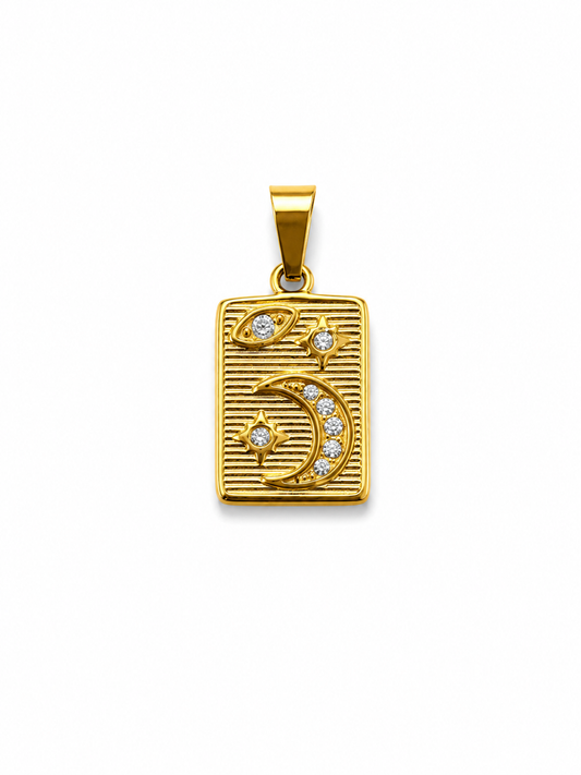 Charm medaglia cielo