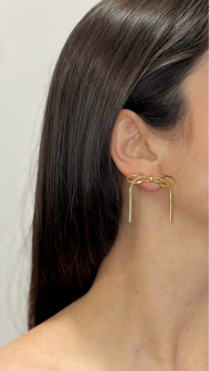 Orecchini Fiocco Snake