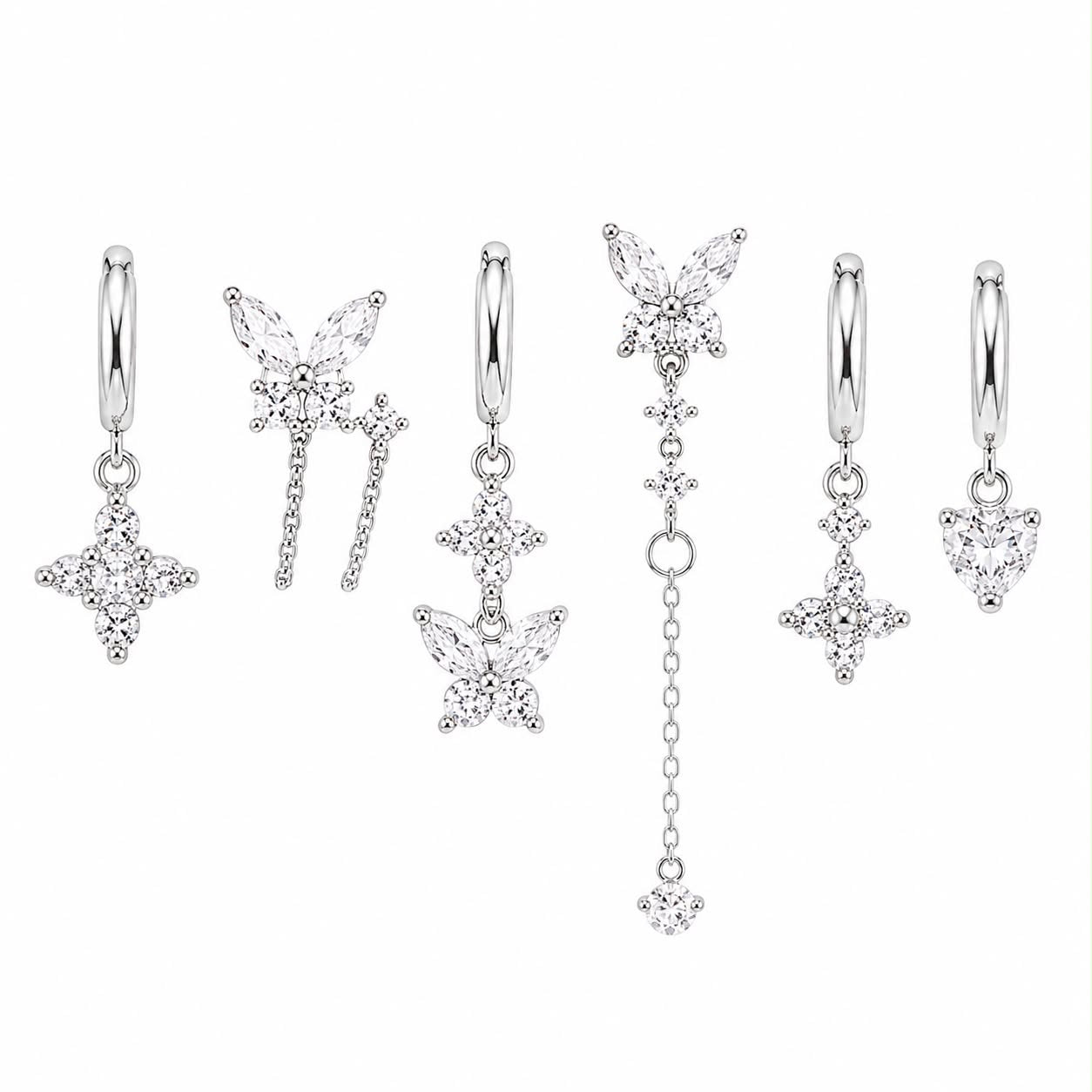 Orecchini Set Butterfly