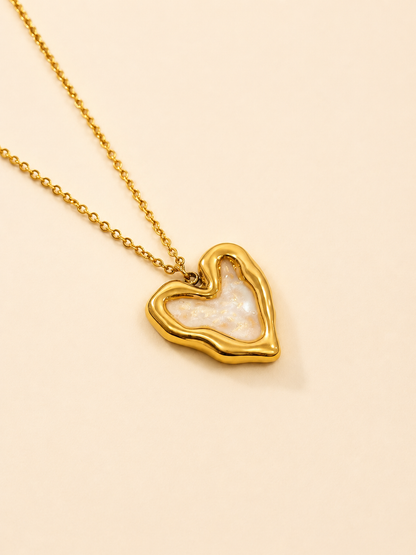 Collana Cuore Fuso