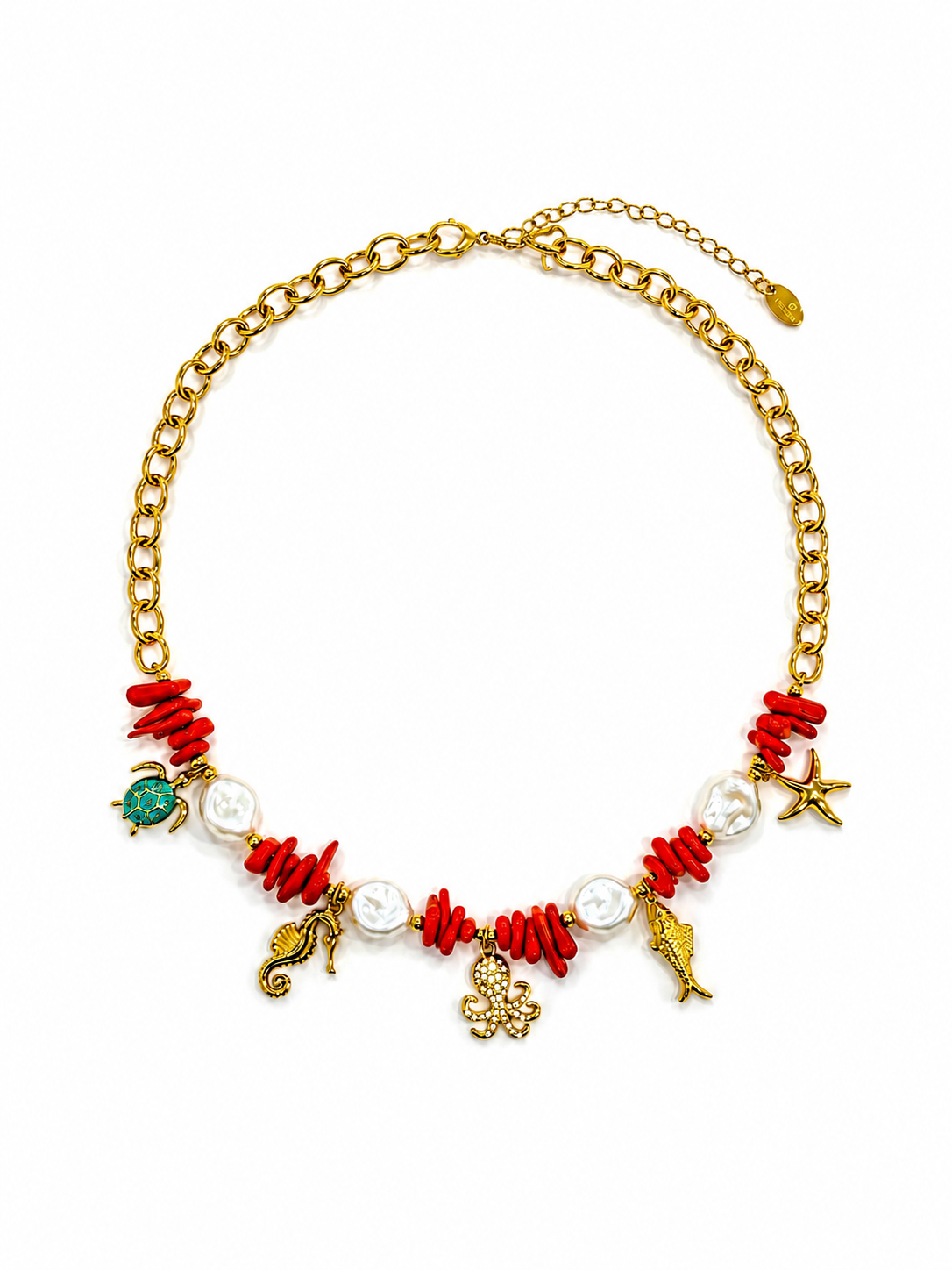 Collana Frutti Corallo