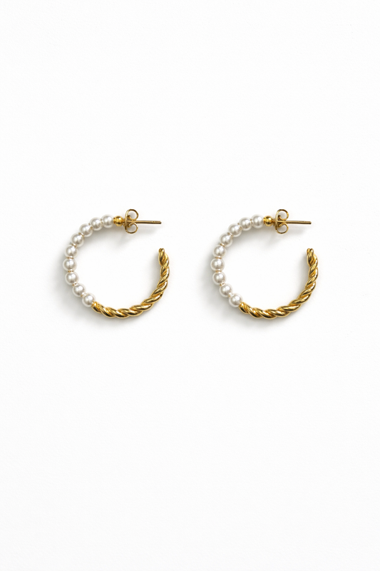 Orecchini Perla Twist