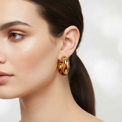 Orecchini Chunky Hoop