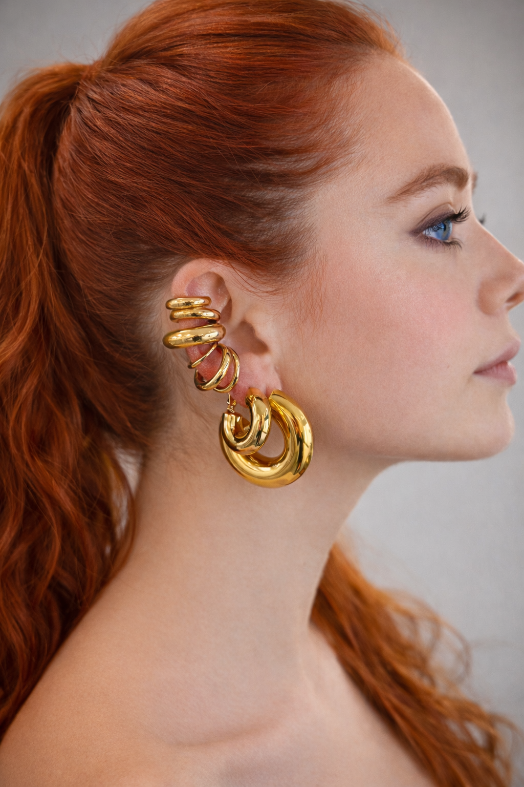Orecchini Chunky Hoop