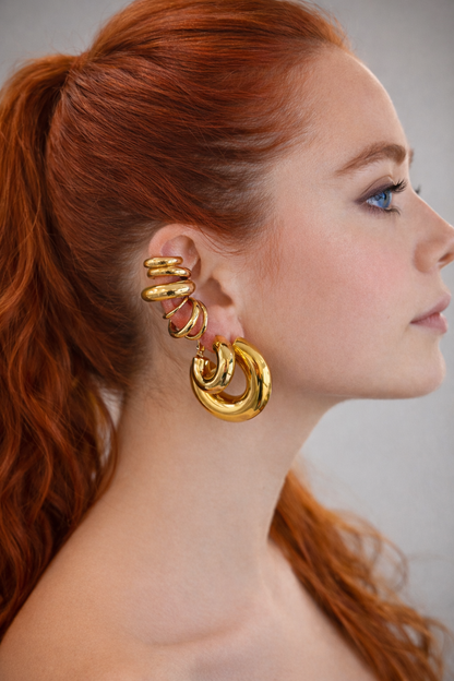 Orecchini Chunky Hoop