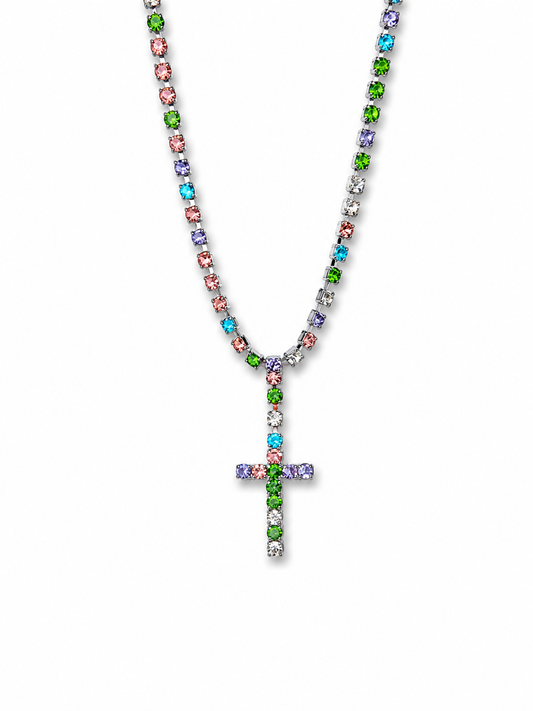 Collana Cross Bloom