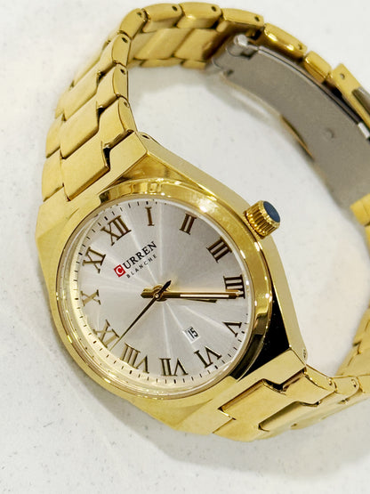 Orologio Gold white