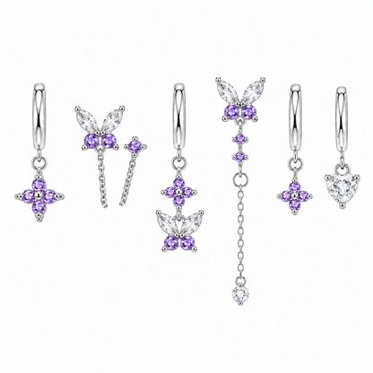 Orecchini Set Butterfly