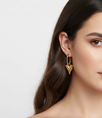 Orecchini Hoops love