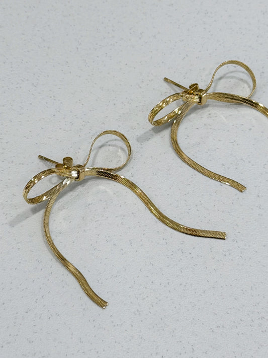 Orecchini Fiocco Snake