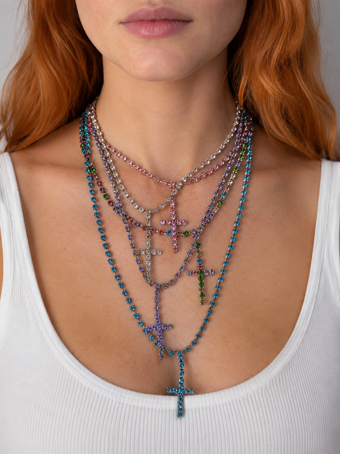 Collana Cross Bloom