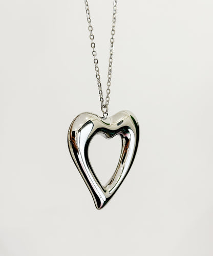 Collana cuore Chunky