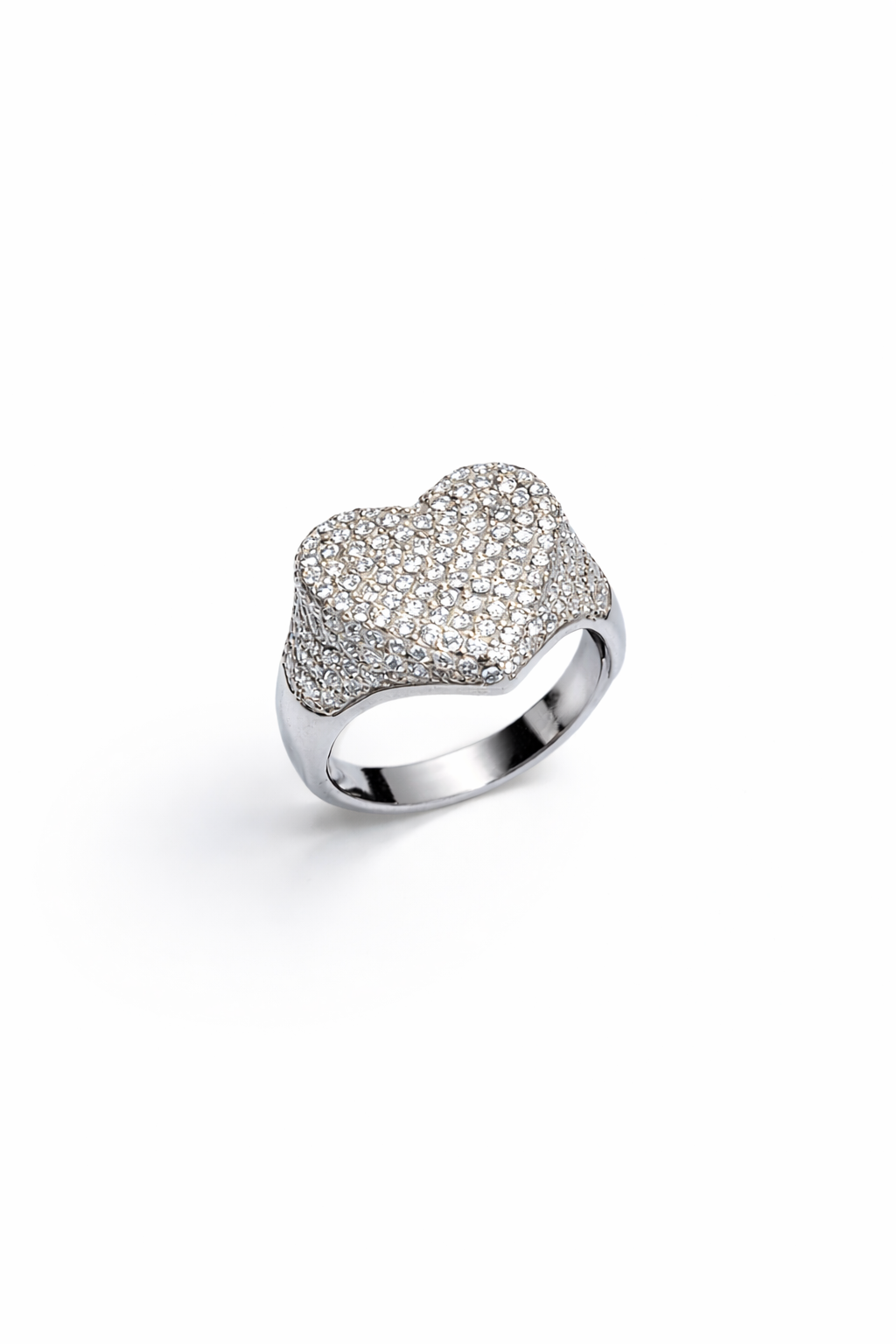 Anello Cuore Pave