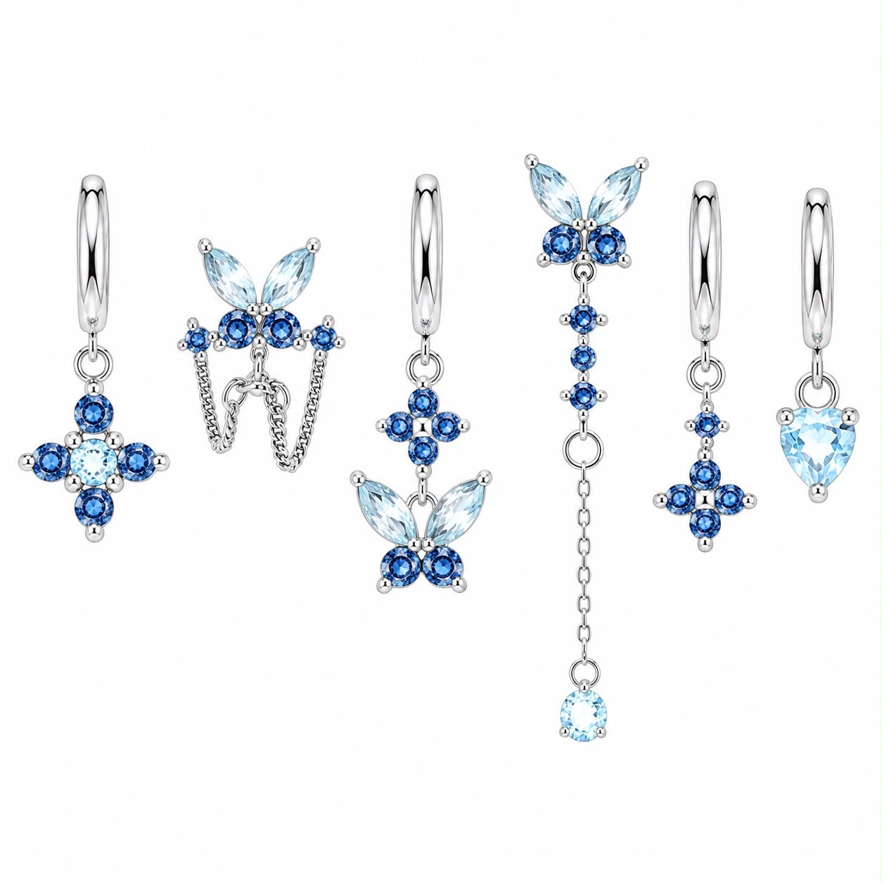 Orecchini Set Butterfly