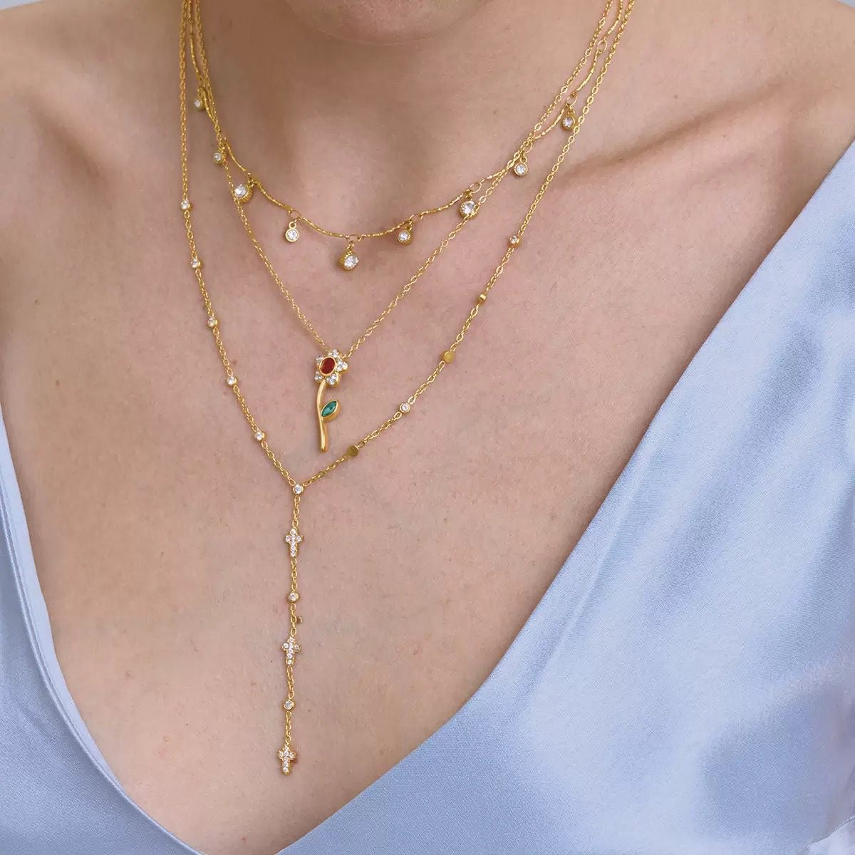Collana Fiore dei desideri